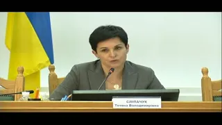 Брифінг Голови ЦВК Тетяни Сліпачук 31.03.2019