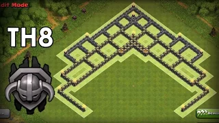 Clash of Clans | TH8 Master League Trophy Base | Best Town Hall 8 Trophy Base [2016]