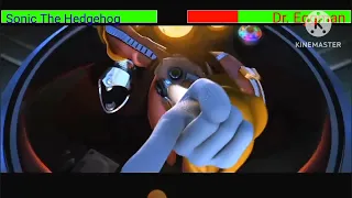 Sonic Unleashed Opening Scene with healthbars
