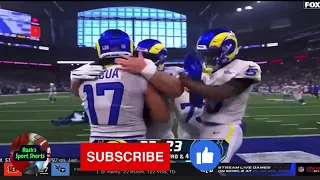 Puka Nacua scores rams Winning Touchdown  in overtime