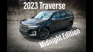 2023 Chevrolet Traverse - Midnight Edition - Review and Walk Around