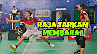 JUAN RAJA TARKAM SAMBUT ATLET EX PELATNAS Hafiz Faizal DI TARUNG BEBAS BADMINTON. Best Angle