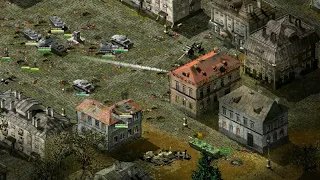 Противостояние 4 - Sudden Strike 2 - прохождение  за Германию - миссия 4 - Взятие Чутово