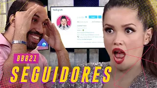 JULIETTE E BROTHERS REAGEM AO NÚMERO DE SEGUIDORES EM SUAS REDES 😱 | PARTE 1 | BIG BROTHER BRASIL