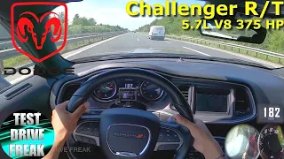 2019 Dodge Challenger R/T 5.7 V8 375 HP TOP SPEED AUTOBAHN DRIVE POV