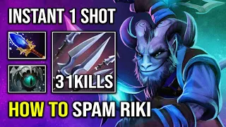 How to Play RIKI as a Hard Carry Like a Level 30 Grand Master Spammer with Insane Juke Backstab DotA