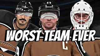 I Rebuilt The WORST TEAM Of All Time In NHL 24