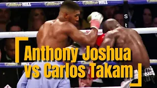 Anthony Joshua vs Carlos Takam Full Highlights HD TKO