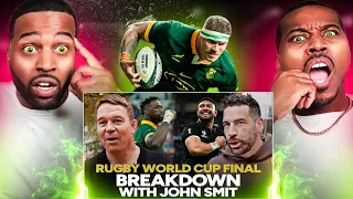 South Africa vs New Zealand - John Smit breaks down the Rugby World Cup FINAL (REACTION)