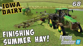 Pushing hard to wrap up our Summer Hay, Slurry and Lime! - IOWA DAIRY UMRV EP68