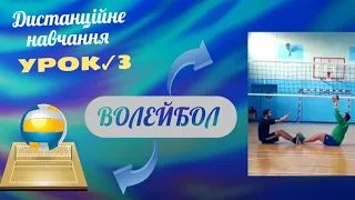 Розминка у волейболі / Урок №3 / Дистанційне навчання з фізичної культури