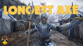 Chivalry 2: The Longest Officer Weapon [Pole Axe]