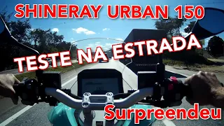 Testei a Shineray URBAN 150 EFI na estrada/ surpreendeu #shineray #shinerayurban