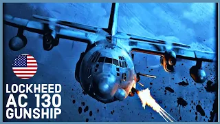 How the Lockheed AC-130 Gunship Dominates the Battlefield