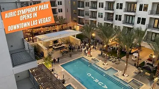 NEW HOMES: Auric Symphony Park offers luxury living in downtown Las Vegas - (DRONE VIDEO)