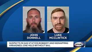 Suspects in gas station robbery, kidnapping arraigned