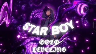 Star Boy 💫 - Solo Leveling/ Sung Jin Woo ✓ Amv Edit !