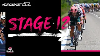 2022 Giro d’Italia - Stage 12 Highlights | Eurosport