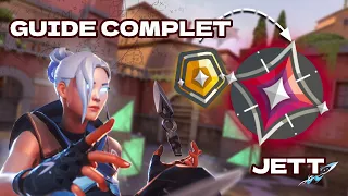 GUIDE COMPLET : COMMENT MAITRISER JETT ! (Guide approfondi d'une Jett RADIANT) [VALORANT] *2024*