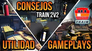 Como jugar TRAIN en 2v2 | TIPS - CONSEJOS - UTILIDAD | ESCUELA CS:GO