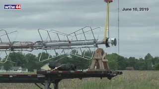 Helicopter Antenna Installation at WTLW TV-44