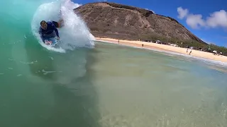 Glassy day at Sandys