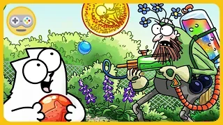 Кот Саймона - Время шариков! * Спаси животных от Мистера Горшкоффа * Игра Simon's Cat - Pop Time