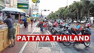 PATTAYA Beach Road | Sunset Walk - PATTAYA THAILAND