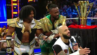 Ricochet & Gunther IC Title Contract Signing + Six Man Tag Team Match - WWE Smackdown 12/9/22