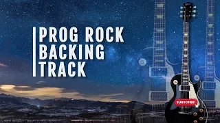 Prog Rock Backing Track #1 | Am | Guitar | 100 bpm