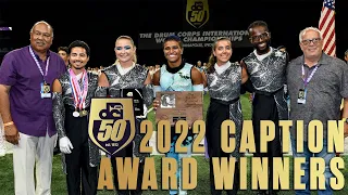 2022 DCI World Championship Caption Award Winners