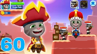 Talking Tom Splash Force & King Tom & Egyptian Angela & Officer Hank & Pirate Tôm &