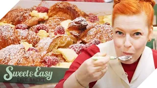 Einfach himmlisch🥐 Croissant-Auflauf mit Himbeeren | Sweet & Easy - Enie backt | sixx