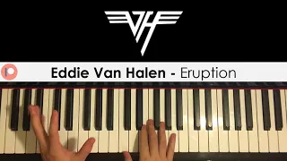 Eddie Van Halen - Eruption (Piano Cover) | Patreon Dedication #199