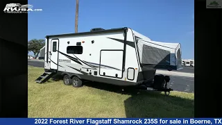 Marvelous 2022 Forest River Flagstaff Shamrock Travel Trailer RV For Sale in Boerne, TX | RVUSA.com