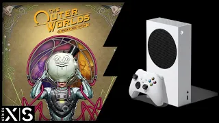 Xbox Series S | The Outer Worlds - Spacers Choice Edition | Graphics test/First Look