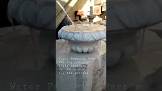 just look at the fountain carving work 💪 | water fountains manufacturer factory | testing process