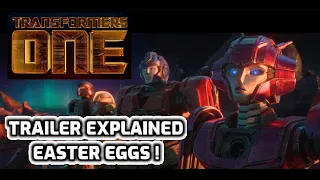 Transformers One MOVIE TRAILER Explained with EASTER EGGS!