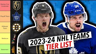 RANKING Every NHL Team For The 2024 Season