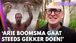 René is helemaal klaar voor VI Vandaag: 'Arie Boomsma gaat steeds gekker doen!' | VI VANDAAG