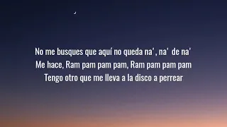 Natti Natasha & Becky G - Ram Pam Pam (Letra/Lyrics)