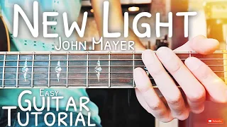 New Light John Mayer Guitar Lesson for Beginners // New Light Guitar // Lesson #485
