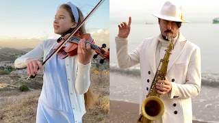 TOTAL ECLIPSE OF THE HEART - Daniele Vitale & Karolina Protsenko | Sax & Violin