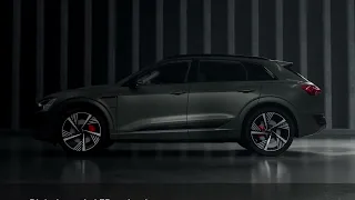 Animation: Audi Q8 e-tron - Digital matrix LED technology
