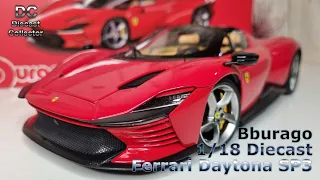 Bburago Signature - Ferrari SP3 Daytona  - 1/18 Diecast - In Depth Review