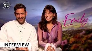 Emily - Emma Mackey & Oliver Jackson-Cohen on the haunting quality of the Moors & fun with the cast