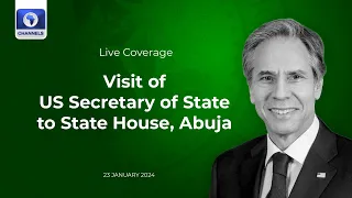 Visit Of The United States Secretary Of State, Antony Blinken, To The State House, Abuja
