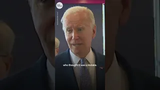 Biden claims Liz Truss tax cuts are a mistake | USA TODAY #Shorts
