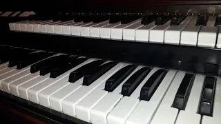 how to play thunder on piano or organ