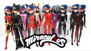 Review ALL 20 Miraculous Ladybug Doll Customs